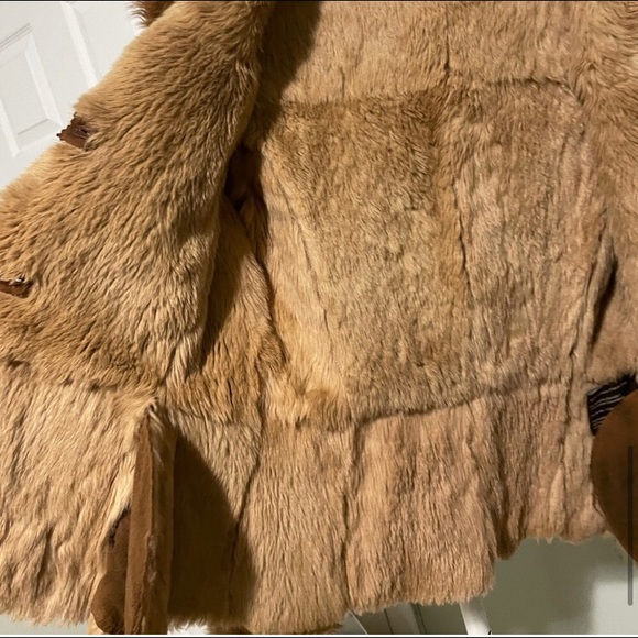 Rabbit Fur Coat - Danier, Size S - Picture 7 of 13